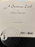 A Christmas Carol - High Voice - N. Dello Joio