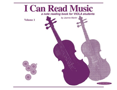 I Can Read Music - Viola - J. Martin