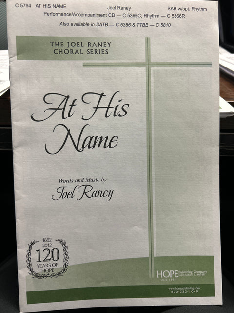 At His Name - Vocal - Raney