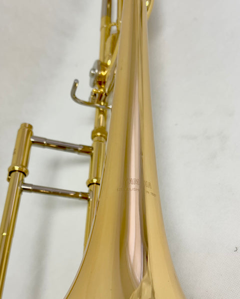 Used Yamaha Intermediate F-Attachment Trombone YSL-448G - H & H Music
