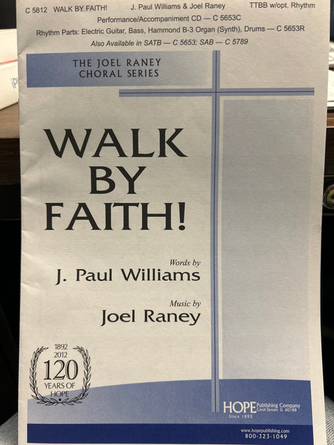 Walk by Faith! - Vocal - Williams / Raney