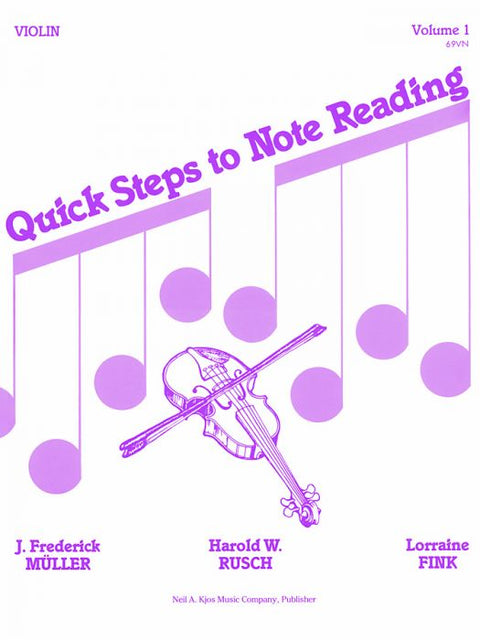 Quick Steps to Note Reading - Muller/Rusch/Fink