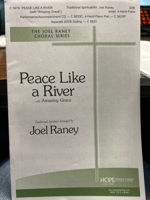 Peace Like a River - Vocal - Raney