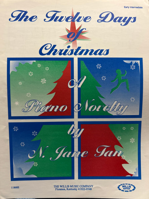 The Twelve Days of Christmas - Piano - Tan