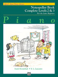 Alfred's Basic Piano Library - Complete Levels 2 & 3 - For the Later Beginner