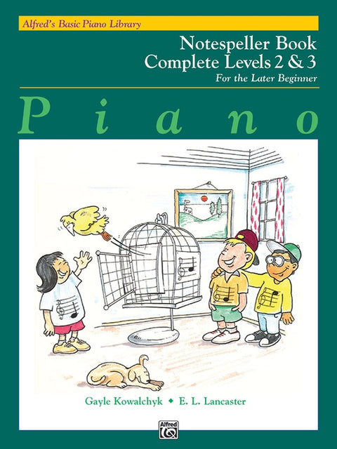 Alfred's Basic Piano Library - Complete Levels 2 & 3 - For the Later Beginner