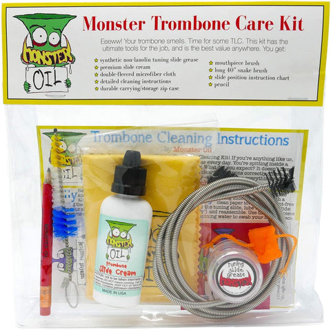 Trombone Care Kit - Monster Oil