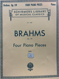Four Piano Pieces, Op. 119 - Brahms / Deis