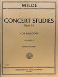 Concert Studies, Op. 26 - Bassoon - Milde / Kovar