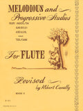 Melodious and Progressive Studies for Flute - Anderson - Edited by Cavally