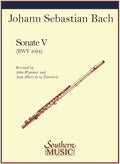 Sonate V for Flute and Piano - J. S. Bach / Revised by Wummer
