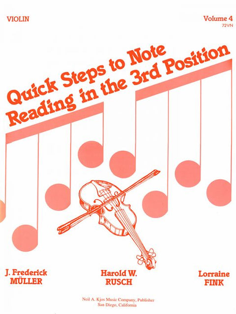 Quick Steps to Note Reading - Muller/Rusch/Fink