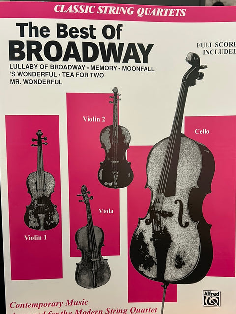 The Best in Broadway - String Quartet