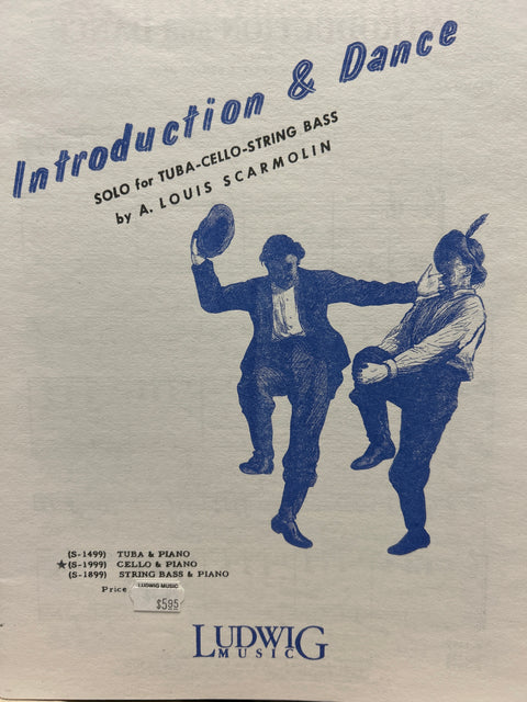 Introduction and Dance - Cello - Scarmolin