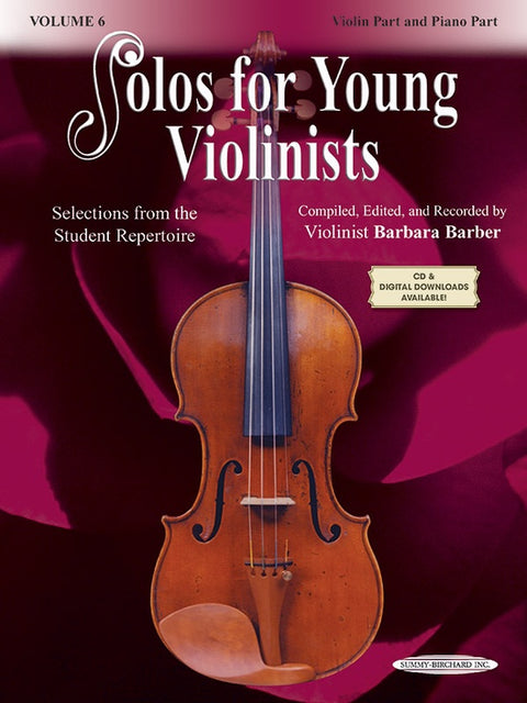 Solos for the Young Violinist w/Piano Acc. - B. Barber