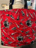 Musical Instrument Tote - Red