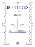 18 Etudes for the Clarinet - JeanJean