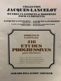 416 Progressive Studies for Clarinet - Book 4 - Kroepsch/Lancelot