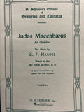 Judas Maccabaeus - SATB