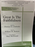 Great Is Thy Faithfulness - Vocal - McDonald