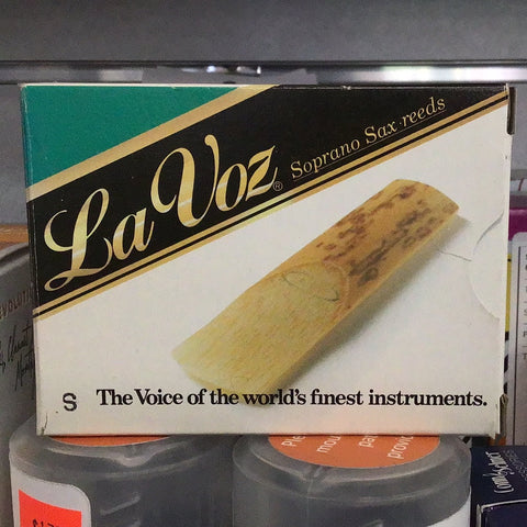 La Voz Soprano Saxophone Reeds