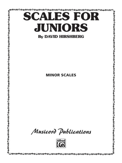 Scales for Juniors - Piano - Hirschberg