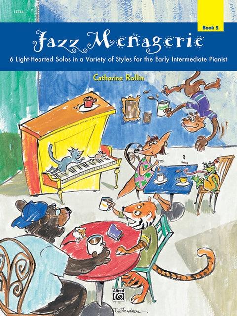 Jazz Menagerie, Book Two - Piano - Rollin