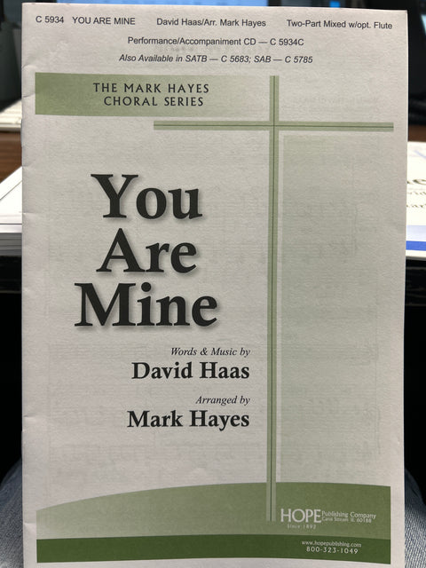 You Are Mine - Vocal - Haas / Hayes