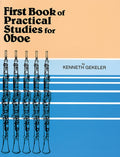 First Book of Practical Studies for Oboe - Gekeler