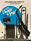 Developing Jazz Concepts for Saxophone - Niehaus