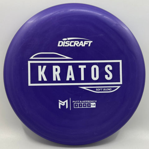 Discraft Soft Blend Kratos - Paul McBeth Putter Line - Putt & Approach