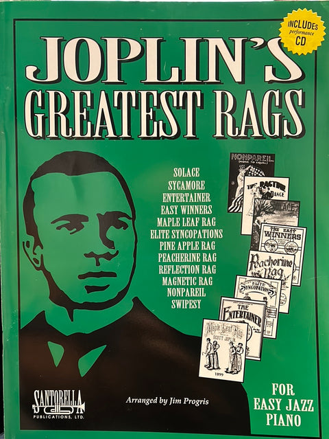 Joplin's Greatest Rags w/CD