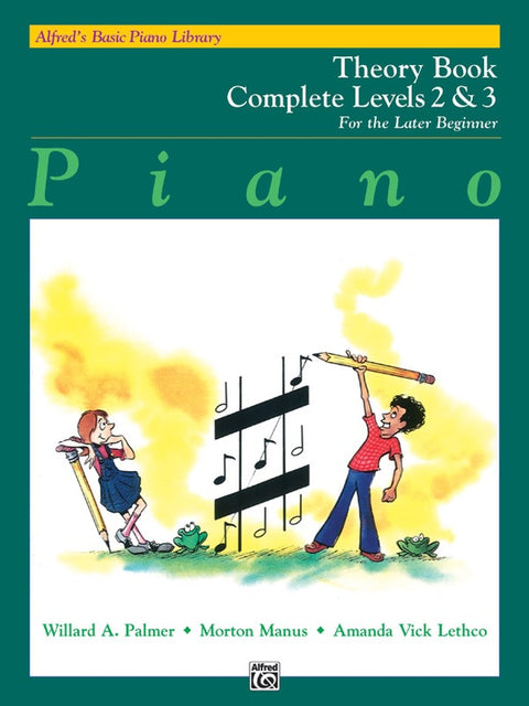 Alfred's Basic Piano Library - Complete Levels 2 & 3 - For the Later Beginner
