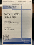 Sweet Little Jesus Boy - SAB - MacGimsey / Schrader