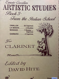 Artistic Studies - Book 3 (Italian School) - Cavallini/Hite