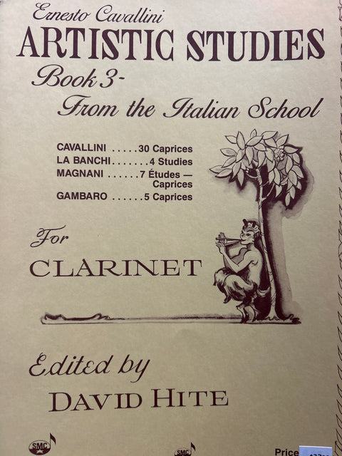 Artistic Studies - Book 3 (Italian School) - Cavallini/Hite