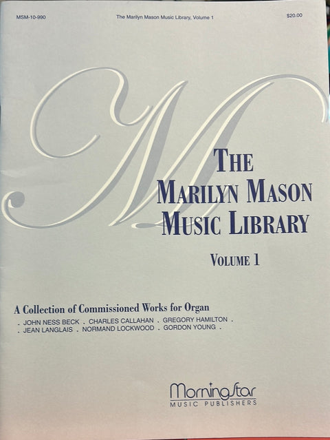 The Marilyn Mason Music Library Vol. 1 - Organ