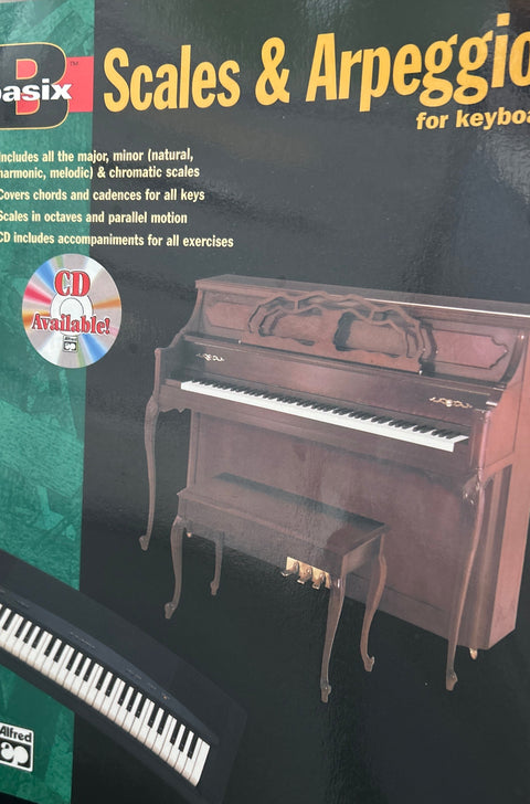 Basix Scales & Arpeggios for Keyboard