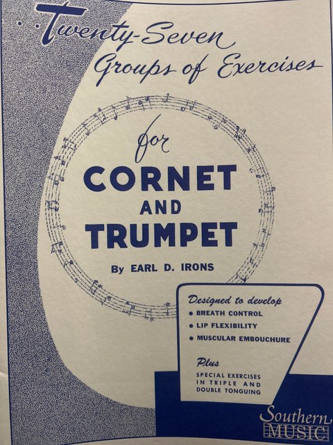 27 Groups of Exercises - Trumpet - Irons