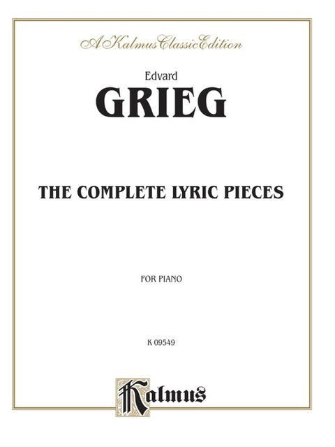 The Complete Lyric Pieces - Piano - Grieg