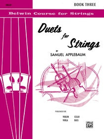 Duets for Strings - Cello - S. Applebaum