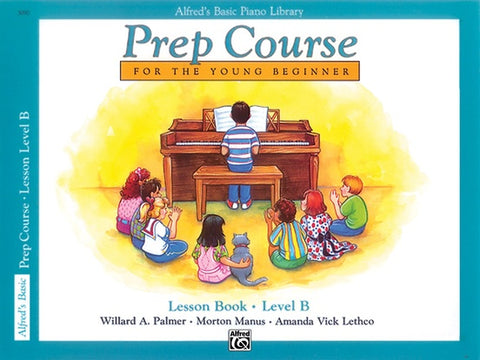 Alfred's Basic Piano Library - Prep Course Level B