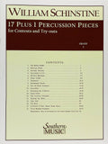17 Plus 1 Percussion Pieces for Contest and Try-Outs - Schinstine