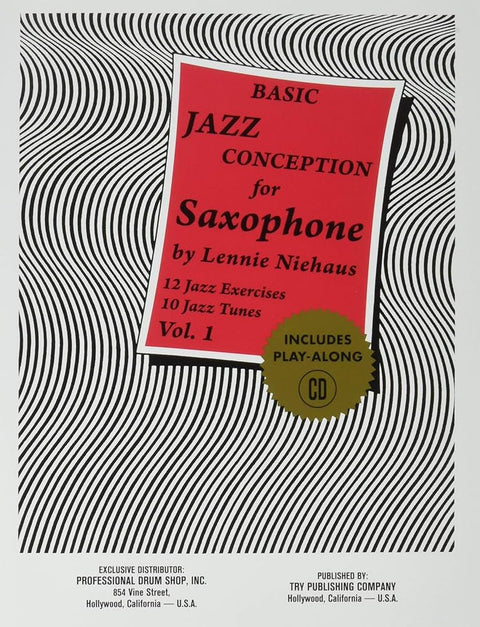 Basic Jazz Conception for Saxophone - Volume 1 - Niehaus