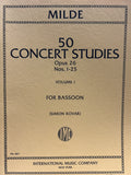 Concert Studies, Op. 26 - Bassoon - Milde / Kovar