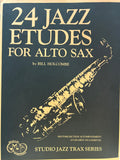 24 Jazz Etudes for Alto Sax - Holcombe