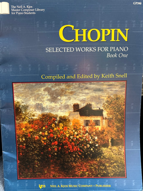 Chopin Selected Works for Piano Book 1