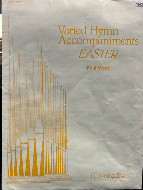 Varied Hymn Accompaniments for Easter - Organ - P. Mans