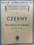 The School of Velocity for the Piano, Op. 299 - Czerny