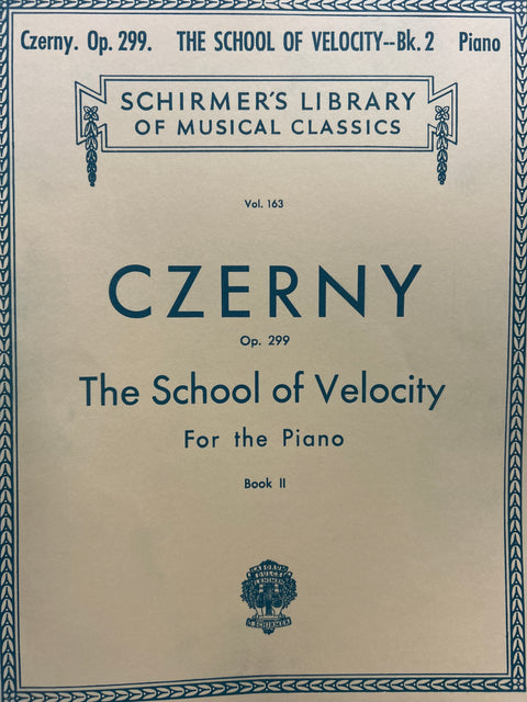 The School of Velocity for the Piano, Op. 299 - Czerny